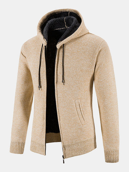 Mens Winter Jacket with Plush Jacket