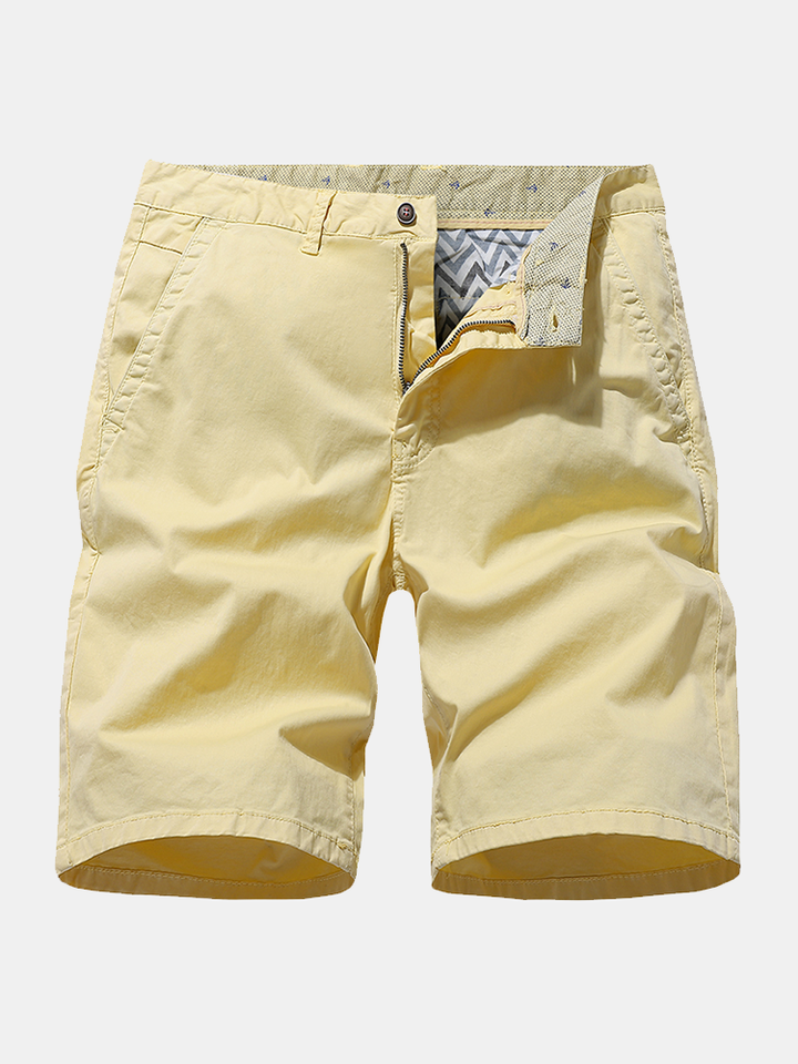 Luxury Casual Solid Business Social Men Beach Short