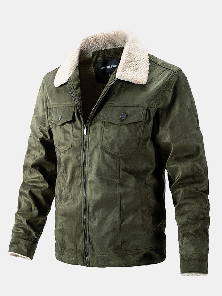 Suede Men's Jacket