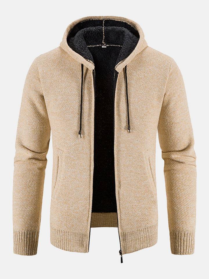 Mens Winter Jacket with Plush Jacket