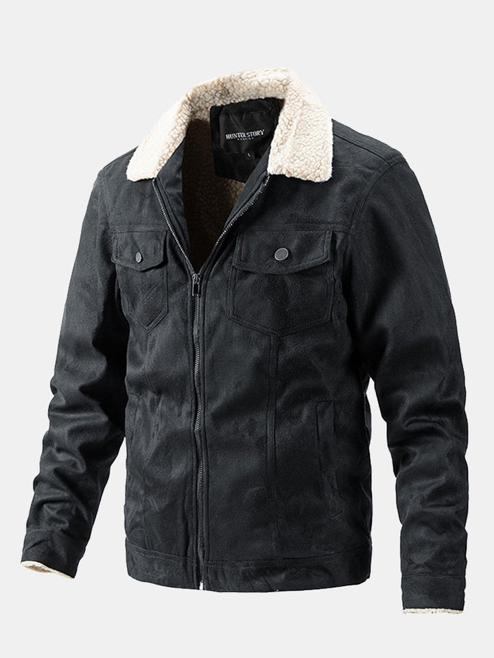 Suede Men's Jacket