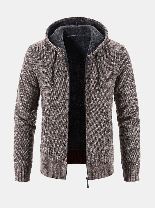 Mens Winter Jacket with Plush Jacket