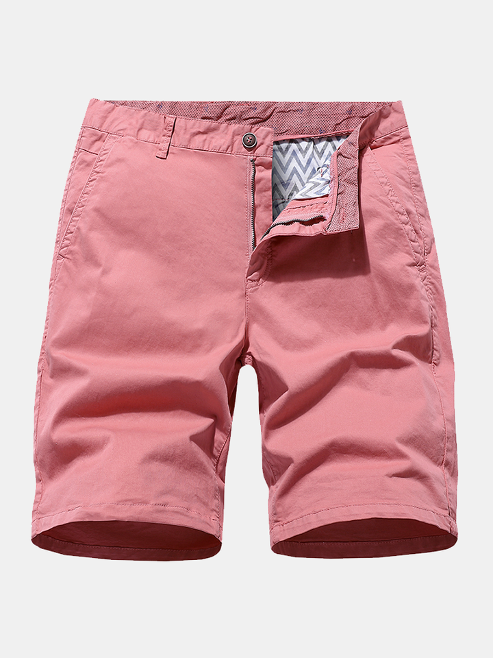 Luxury Casual Solid Business Social Men Beach Short