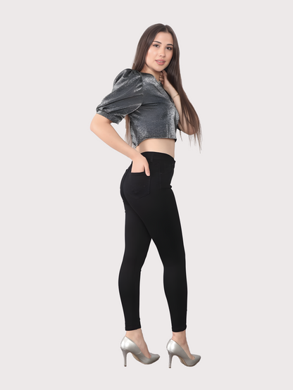 Siyah Slim Fit Pantolon