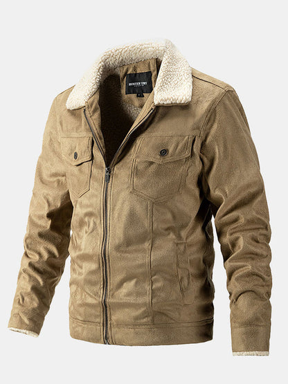 Suede Men's Jacket