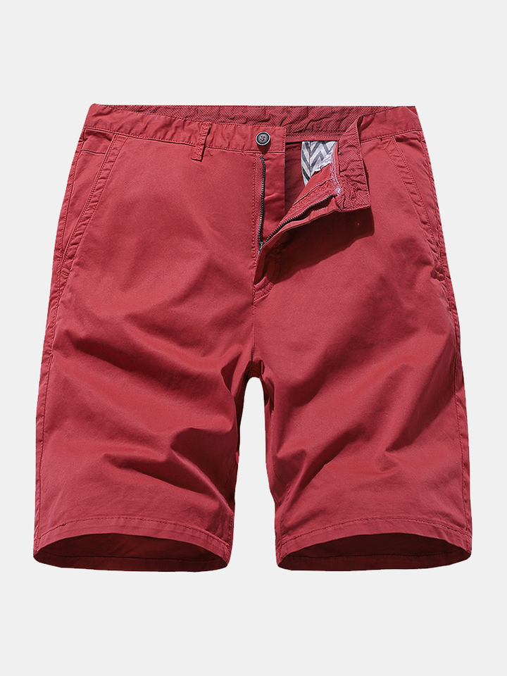 Luxury Casual Solid Business Social Men Beach Short