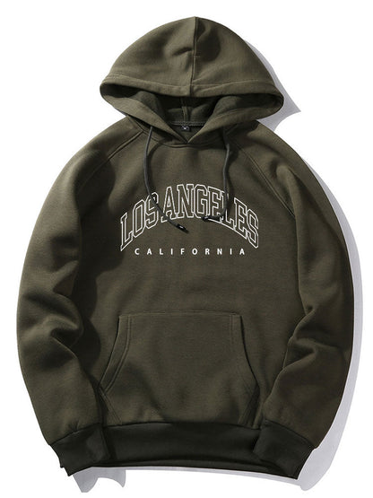 Los Angeles Letter Graphic Hoodies