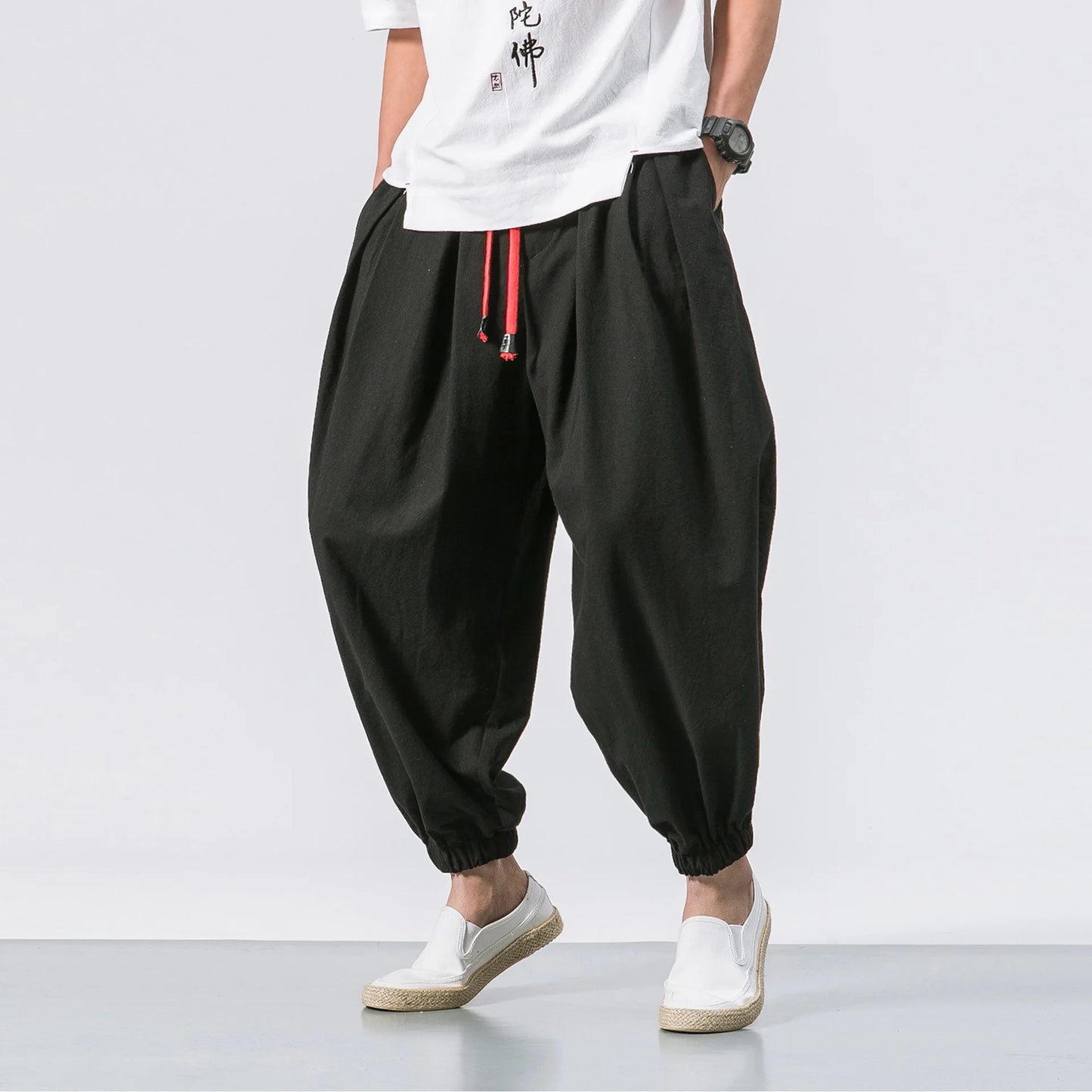 Linen Overweight Sweatpants