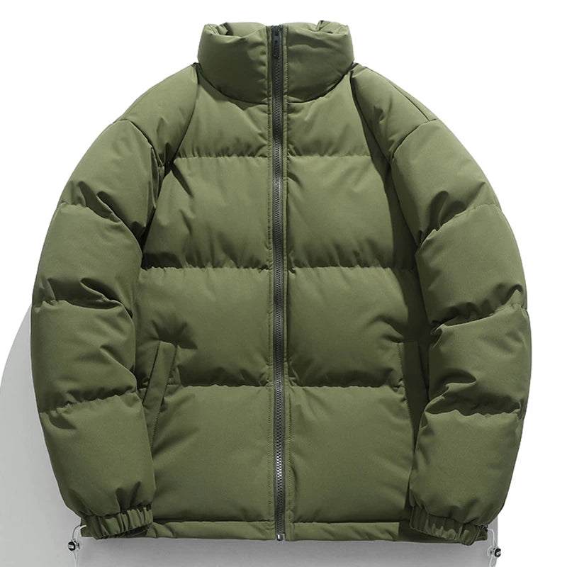 Winter Bomber Jacket Men Parkas