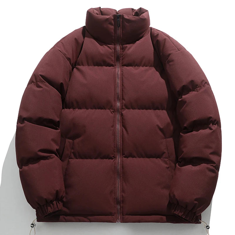 Winter Bomber Jacket Men Parkas