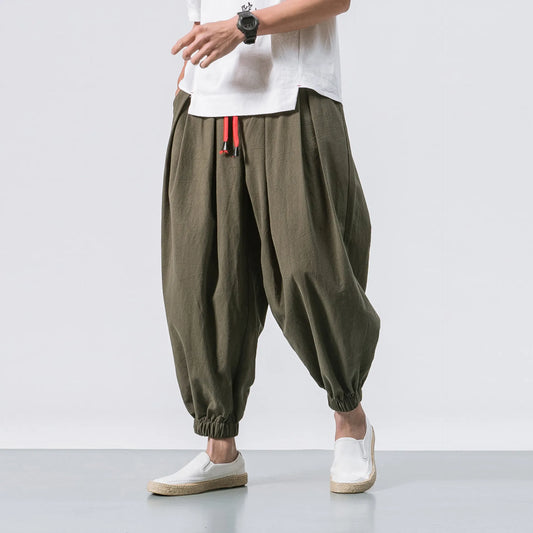 Linen Overweight Sweatpants