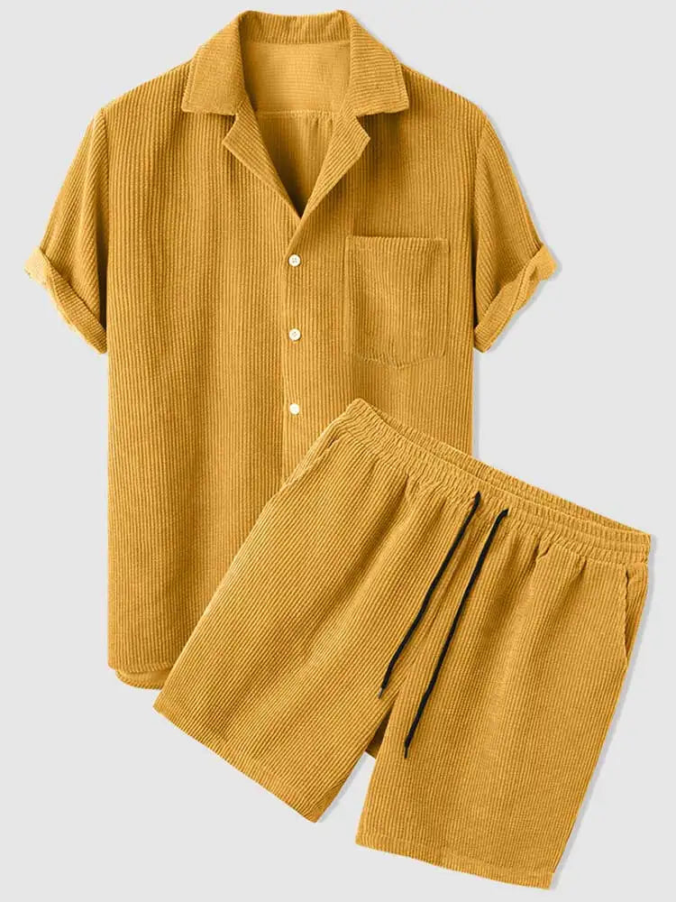 Corduroy Sleeve Set