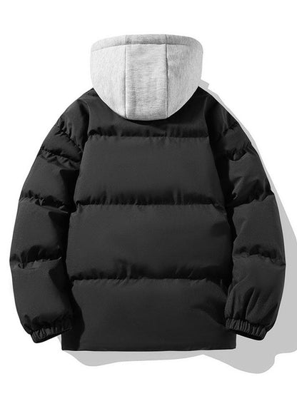 Two-piece Hood Thick Warm Fluff Parka