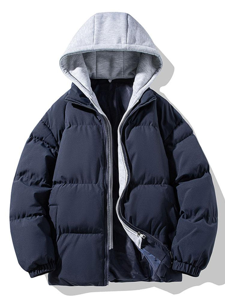 Two-piece Hood Thick Warm Fluff Parka