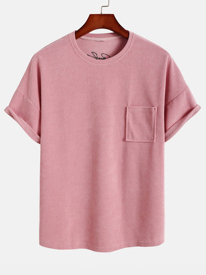 Corduroy Casual T-shirt