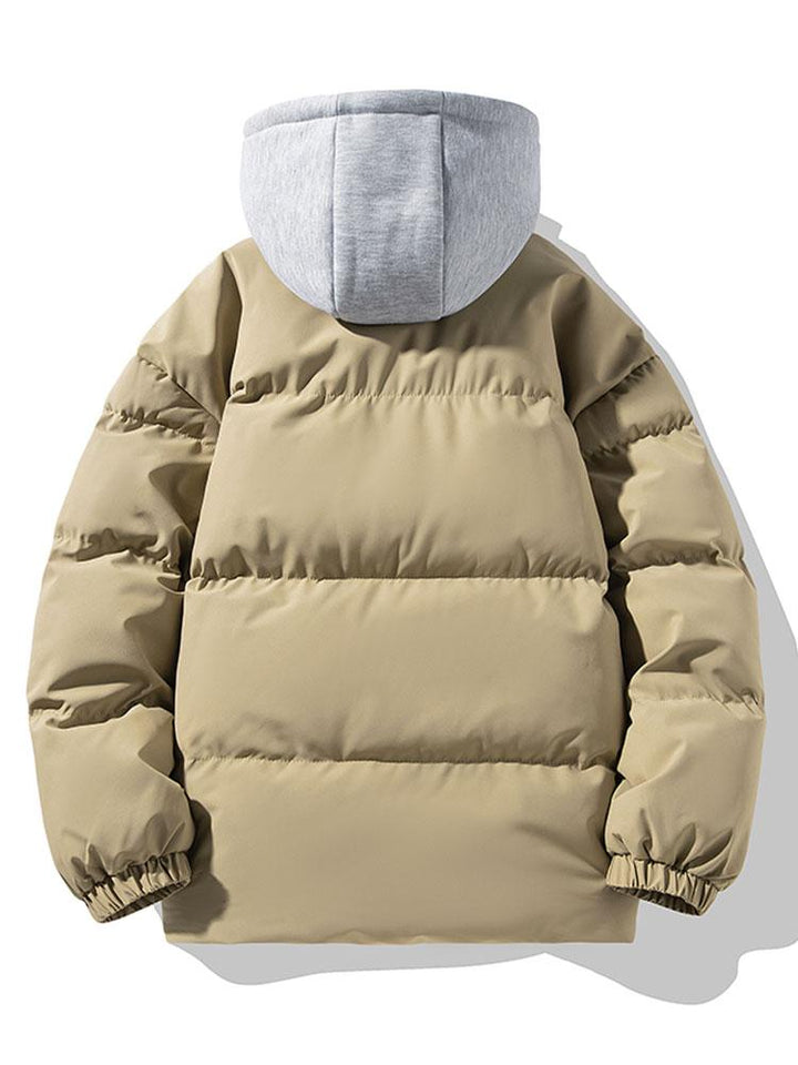 Two-piece Hood Thick Warm Fluff Parka