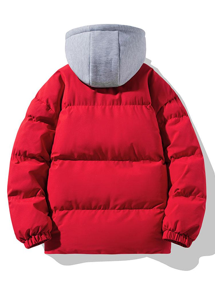 Two-piece Hood Thick Warm Fluff Parka