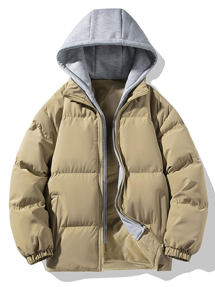 Two-piece Hood Thick Warm Fluff Parka