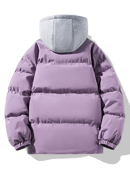 Two-piece Hood Thick Warm Fluff Parka