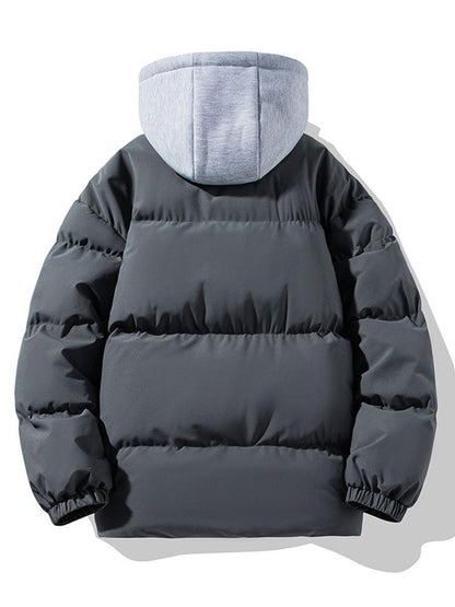 Two-piece Hood Thick Warm Fluff Parka